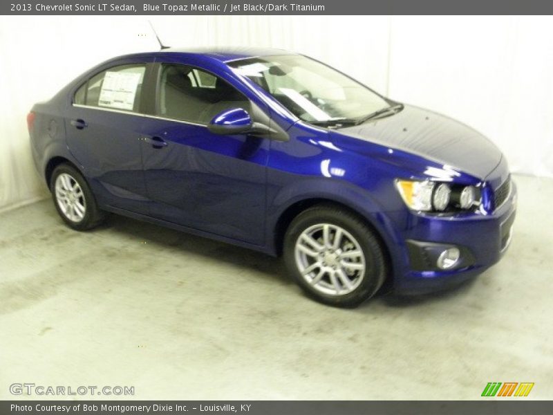  2013 Sonic LT Sedan Blue Topaz Metallic