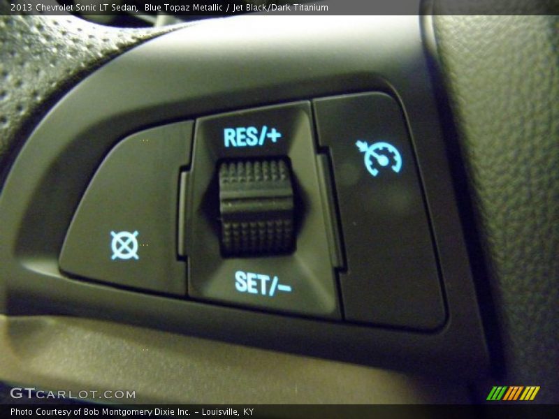 Controls of 2013 Sonic LT Sedan