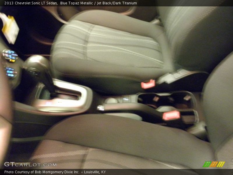 Blue Topaz Metallic / Jet Black/Dark Titanium 2013 Chevrolet Sonic LT Sedan