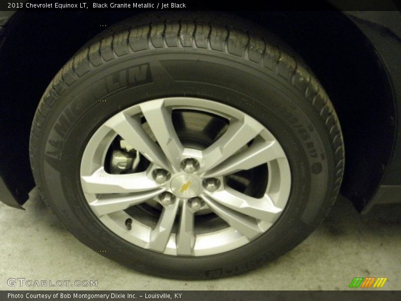 Black Granite Metallic / Jet Black 2013 Chevrolet Equinox LT
