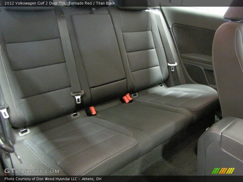Tornado Red / Titan Black 2012 Volkswagen Golf 2 Door TDI