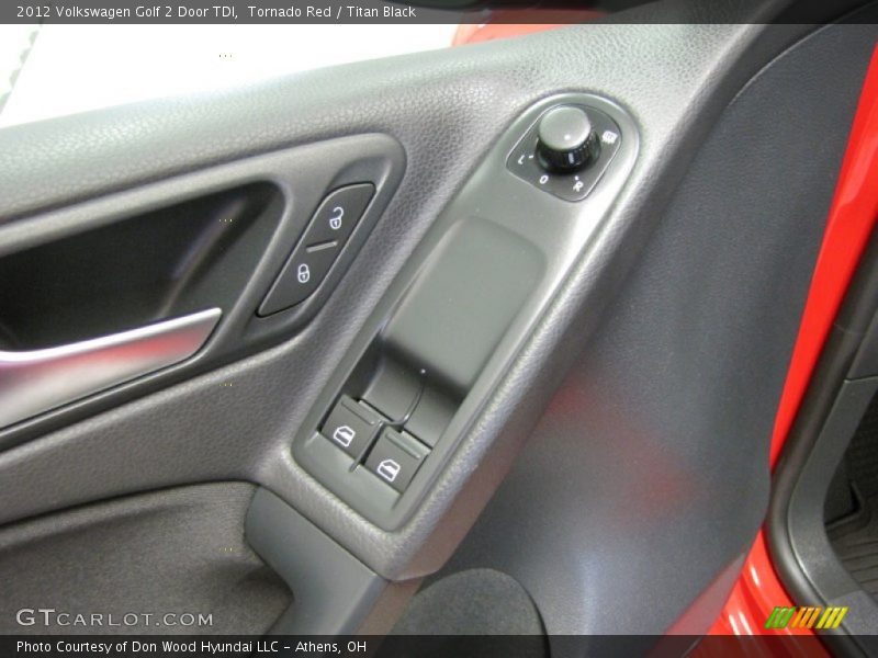Tornado Red / Titan Black 2012 Volkswagen Golf 2 Door TDI