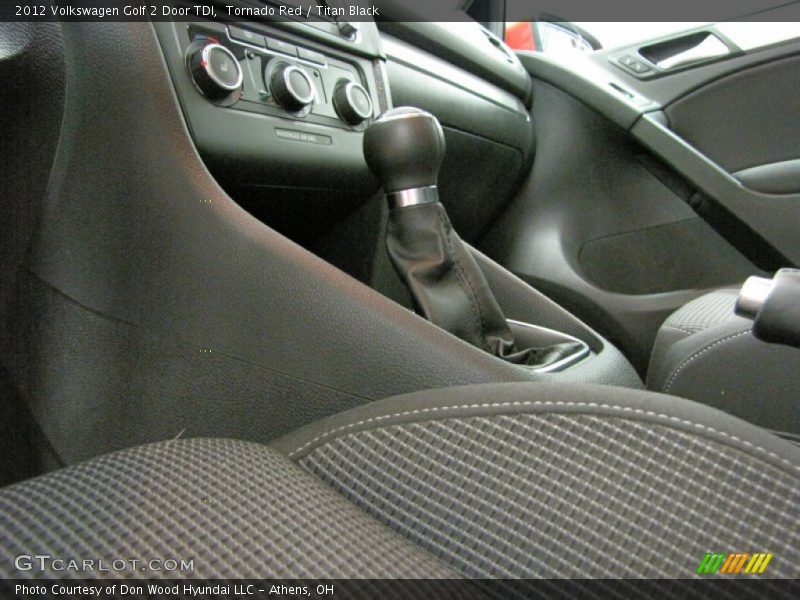 Tornado Red / Titan Black 2012 Volkswagen Golf 2 Door TDI