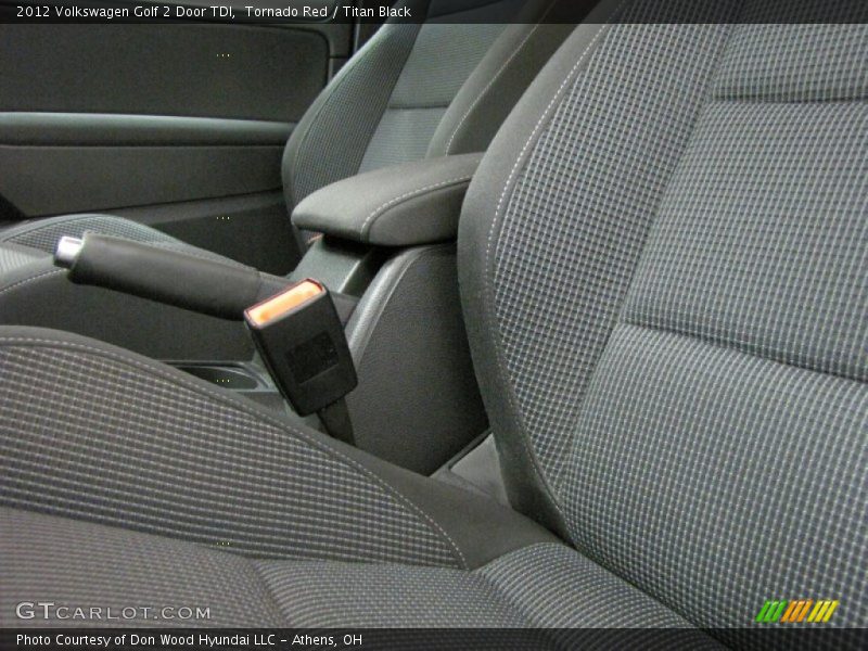 Tornado Red / Titan Black 2012 Volkswagen Golf 2 Door TDI