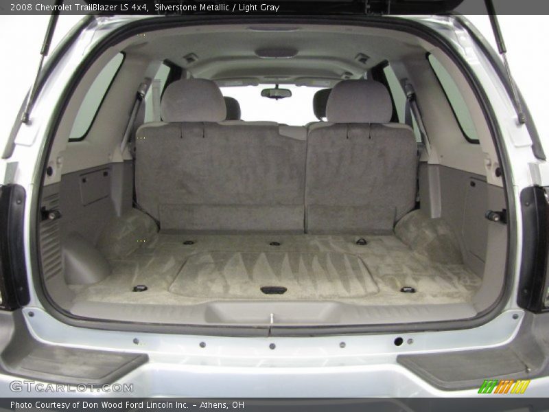 Silverstone Metallic / Light Gray 2008 Chevrolet TrailBlazer LS 4x4