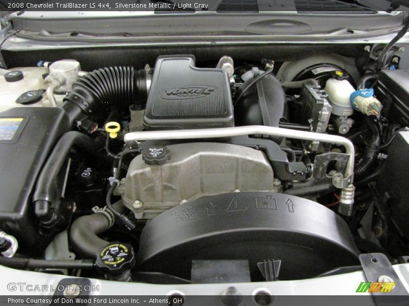 Silverstone Metallic / Light Gray 2008 Chevrolet TrailBlazer LS 4x4
