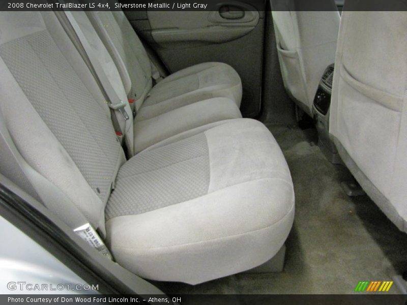Silverstone Metallic / Light Gray 2008 Chevrolet TrailBlazer LS 4x4