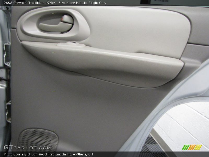 Silverstone Metallic / Light Gray 2008 Chevrolet TrailBlazer LS 4x4
