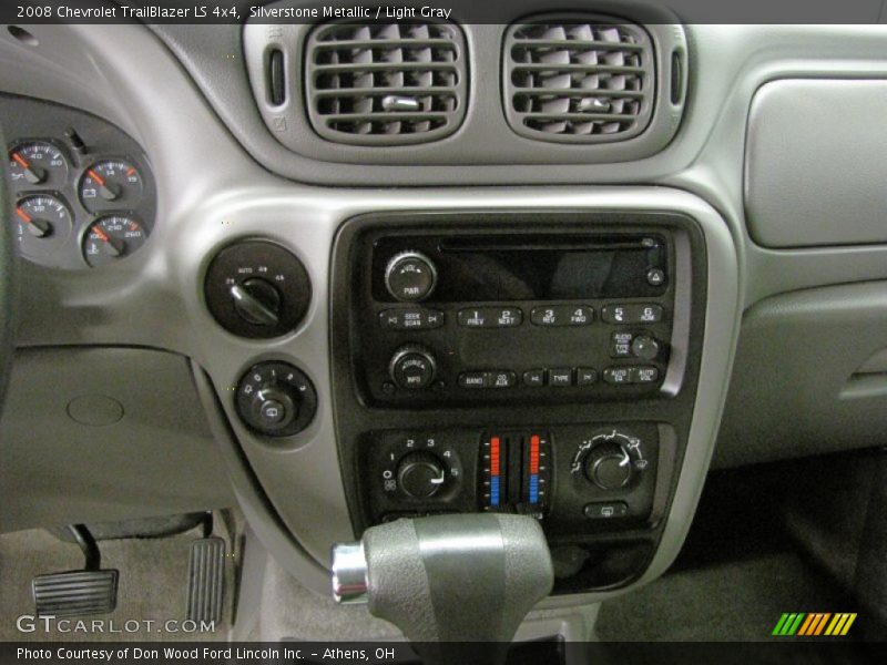 Silverstone Metallic / Light Gray 2008 Chevrolet TrailBlazer LS 4x4