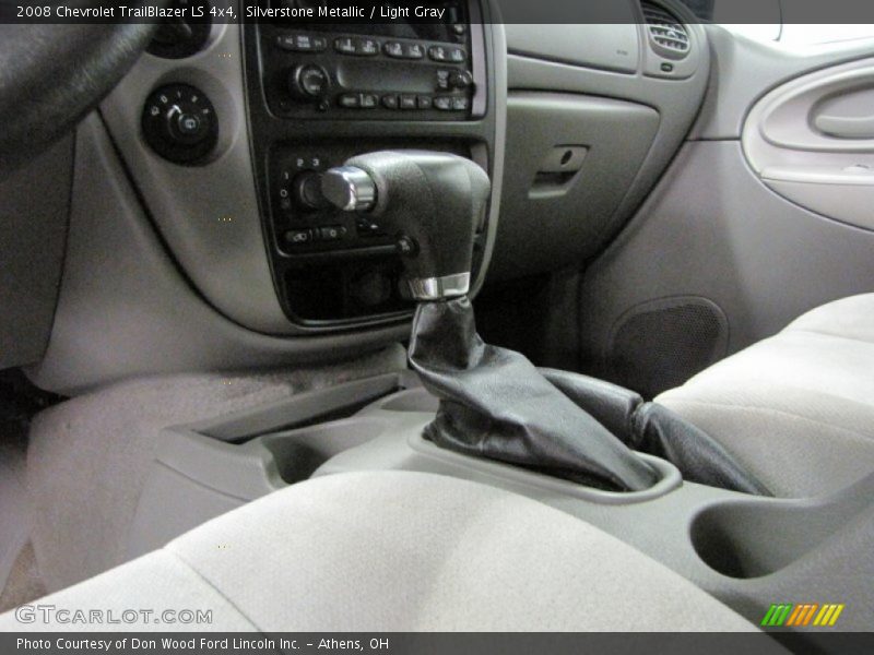 Silverstone Metallic / Light Gray 2008 Chevrolet TrailBlazer LS 4x4
