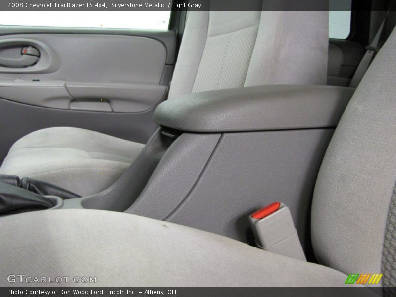 Silverstone Metallic / Light Gray 2008 Chevrolet TrailBlazer LS 4x4