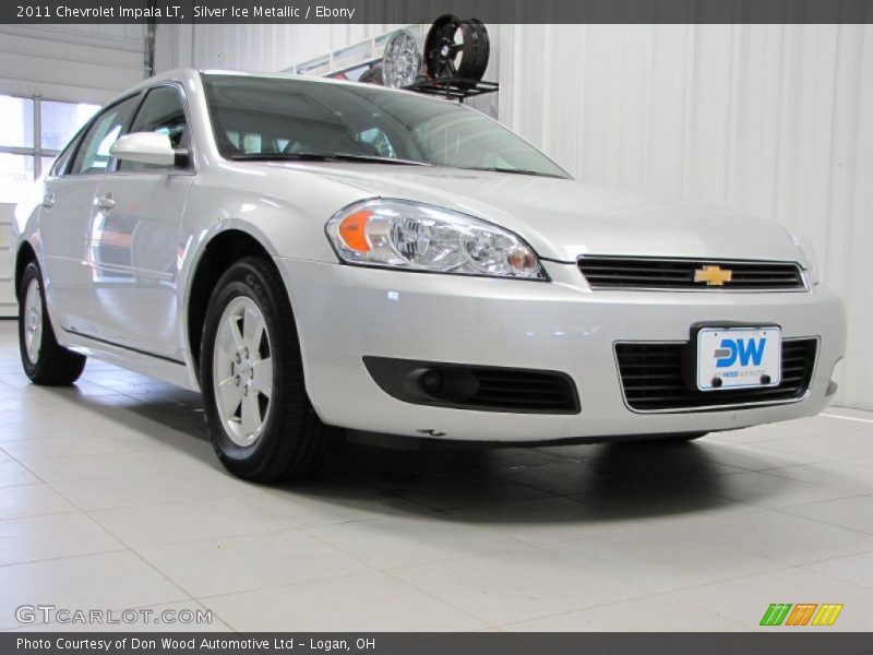 Silver Ice Metallic / Ebony 2011 Chevrolet Impala LT