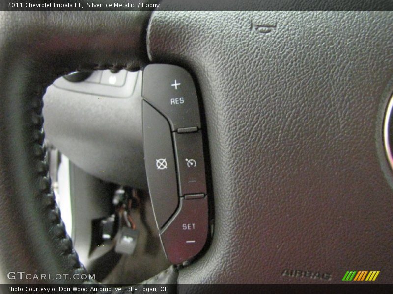 Silver Ice Metallic / Ebony 2011 Chevrolet Impala LT