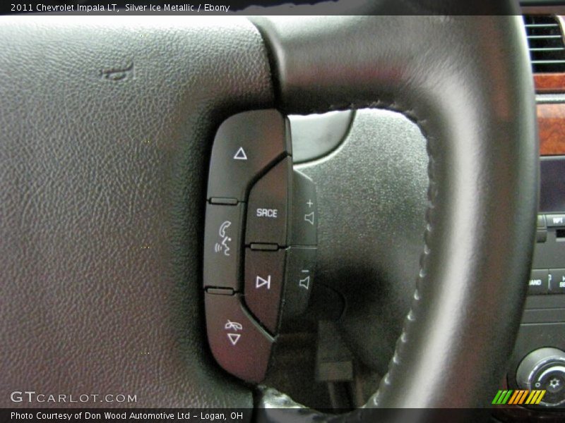 Silver Ice Metallic / Ebony 2011 Chevrolet Impala LT