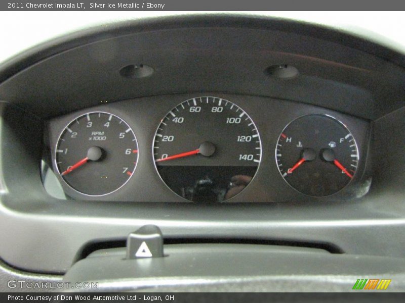 Silver Ice Metallic / Ebony 2011 Chevrolet Impala LT