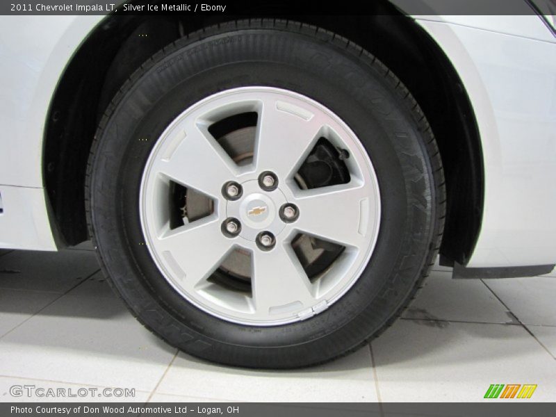 Silver Ice Metallic / Ebony 2011 Chevrolet Impala LT