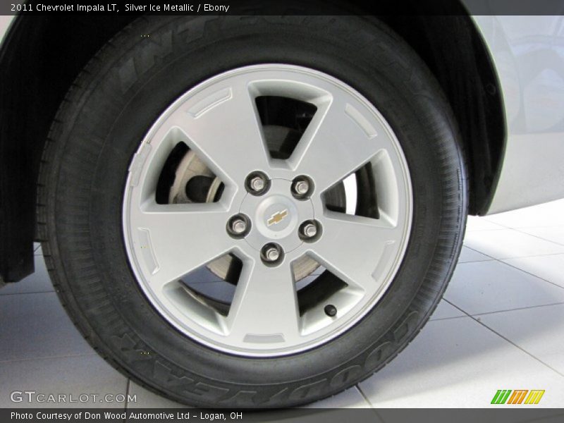 Silver Ice Metallic / Ebony 2011 Chevrolet Impala LT