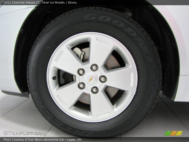 Silver Ice Metallic / Ebony 2011 Chevrolet Impala LT