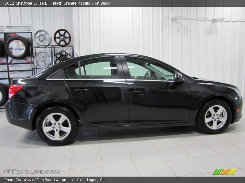 Black Granite Metallic / Jet Black 2012 Chevrolet Cruze LT