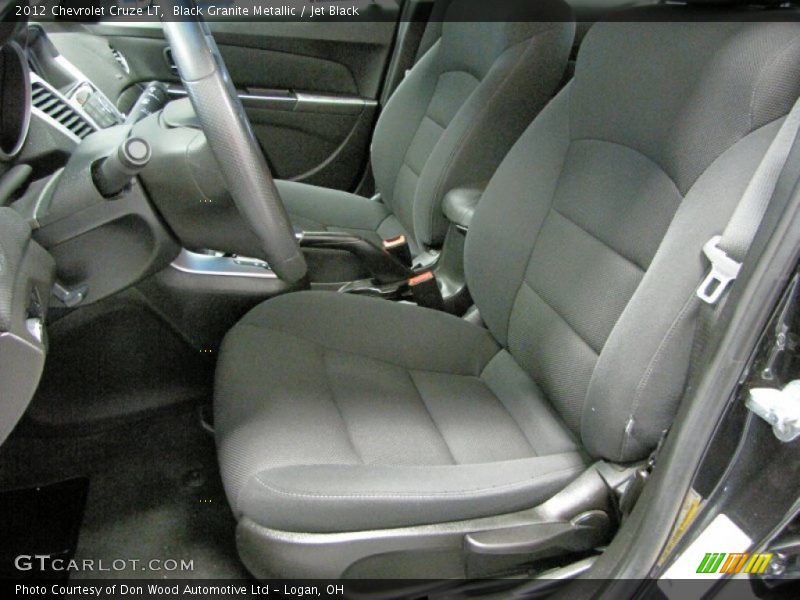 Black Granite Metallic / Jet Black 2012 Chevrolet Cruze LT