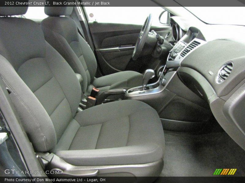 Black Granite Metallic / Jet Black 2012 Chevrolet Cruze LT