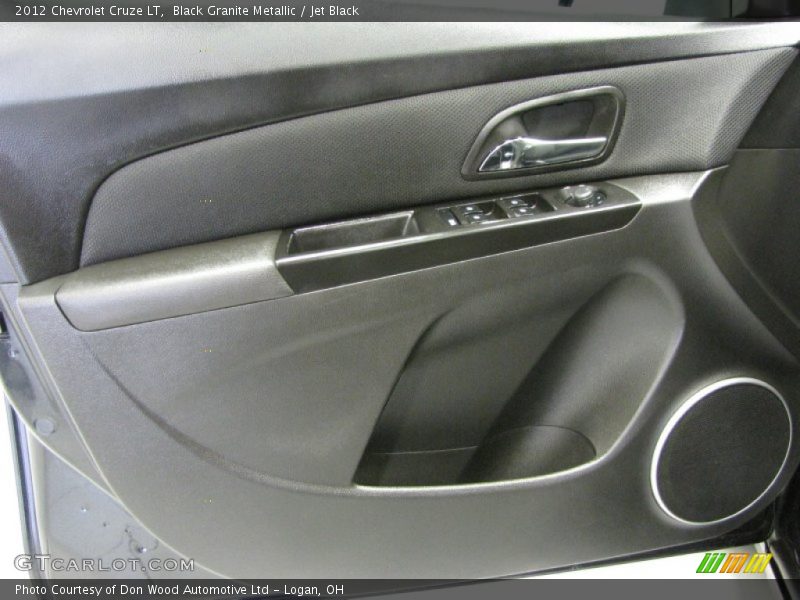 Black Granite Metallic / Jet Black 2012 Chevrolet Cruze LT