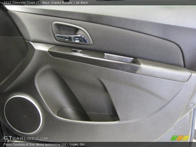 Black Granite Metallic / Jet Black 2012 Chevrolet Cruze LT
