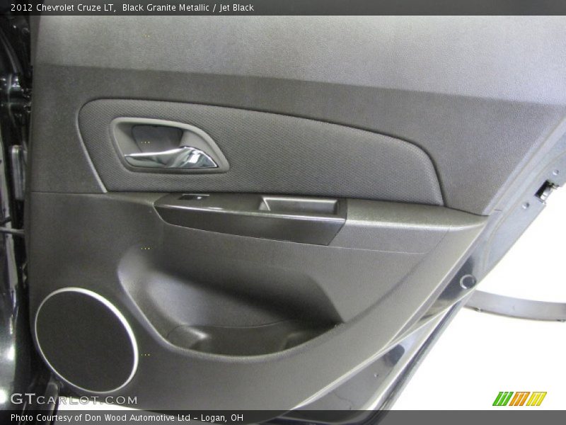 Black Granite Metallic / Jet Black 2012 Chevrolet Cruze LT