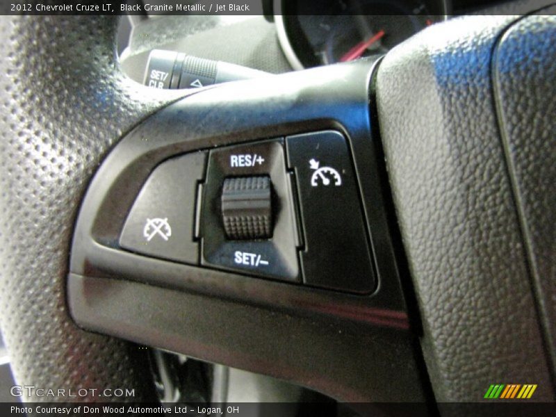Black Granite Metallic / Jet Black 2012 Chevrolet Cruze LT
