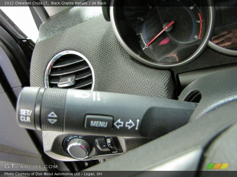 Black Granite Metallic / Jet Black 2012 Chevrolet Cruze LT