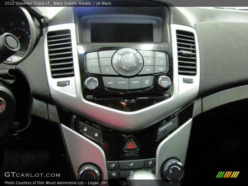 Black Granite Metallic / Jet Black 2012 Chevrolet Cruze LT