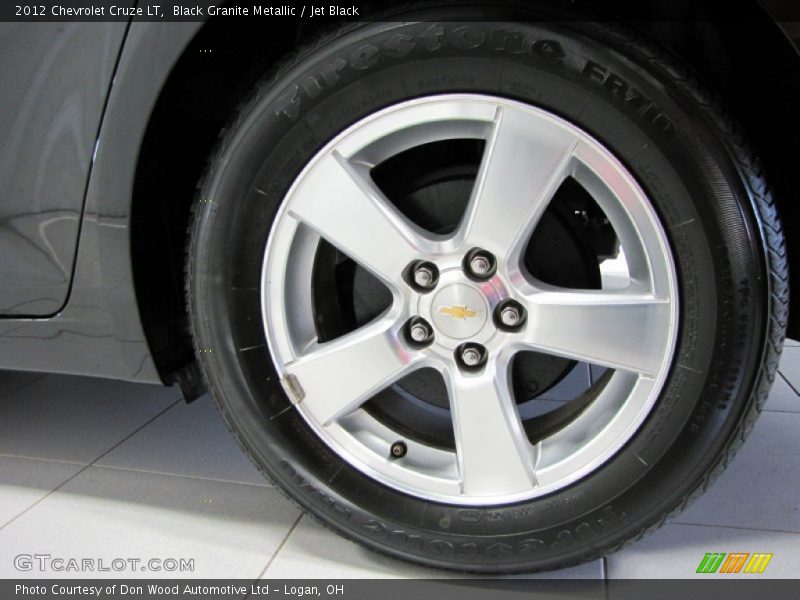 Black Granite Metallic / Jet Black 2012 Chevrolet Cruze LT