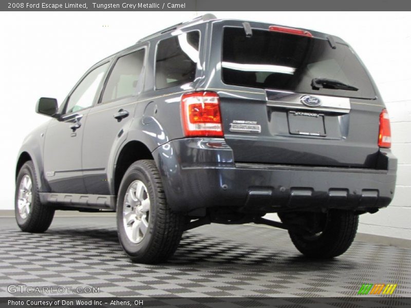 Tungsten Grey Metallic / Camel 2008 Ford Escape Limited