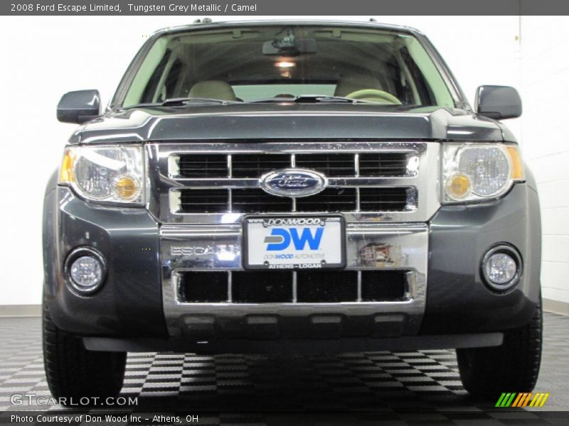 Tungsten Grey Metallic / Camel 2008 Ford Escape Limited