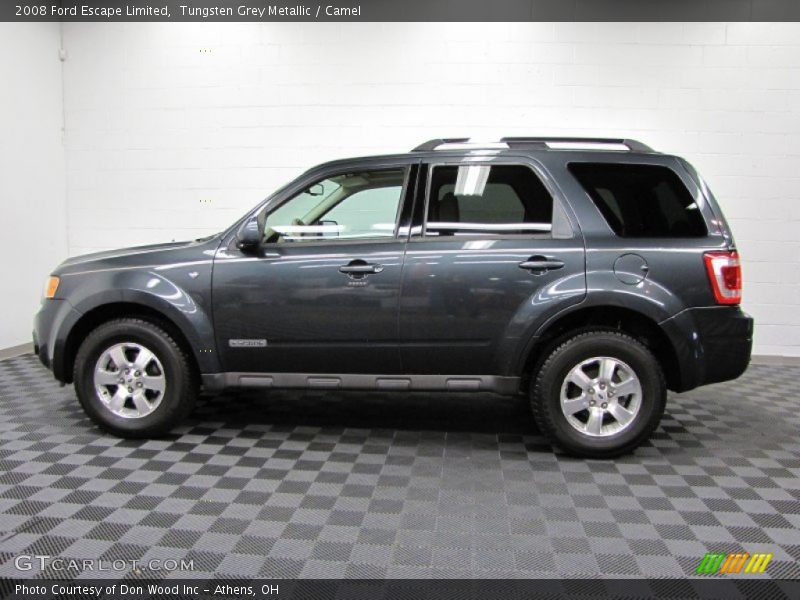 Tungsten Grey Metallic / Camel 2008 Ford Escape Limited