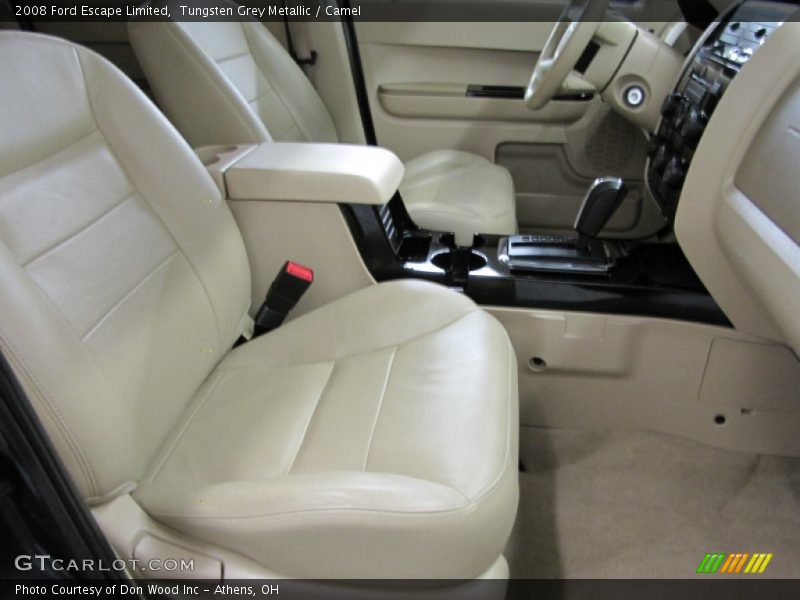 Tungsten Grey Metallic / Camel 2008 Ford Escape Limited