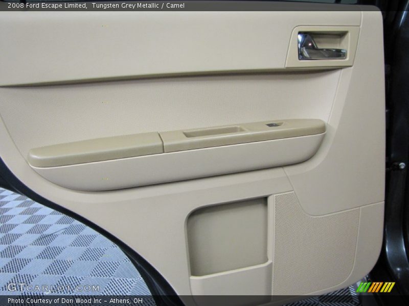 Tungsten Grey Metallic / Camel 2008 Ford Escape Limited