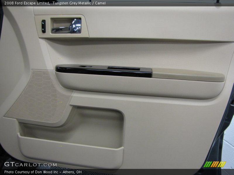Tungsten Grey Metallic / Camel 2008 Ford Escape Limited