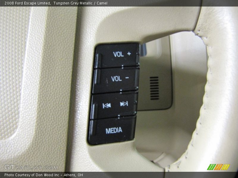 Tungsten Grey Metallic / Camel 2008 Ford Escape Limited