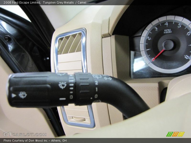 Tungsten Grey Metallic / Camel 2008 Ford Escape Limited
