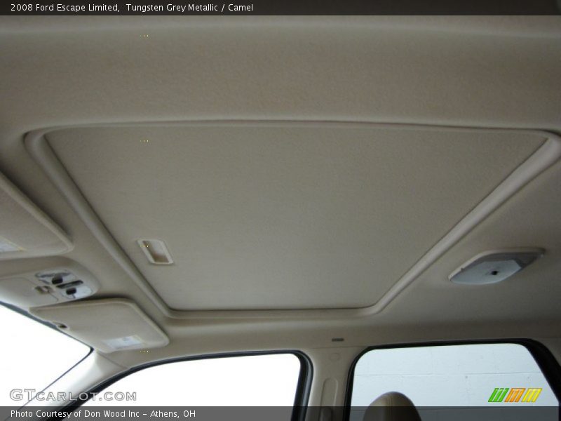 Tungsten Grey Metallic / Camel 2008 Ford Escape Limited