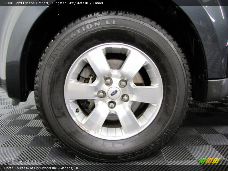 Tungsten Grey Metallic / Camel 2008 Ford Escape Limited