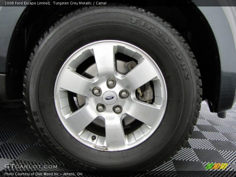 Tungsten Grey Metallic / Camel 2008 Ford Escape Limited