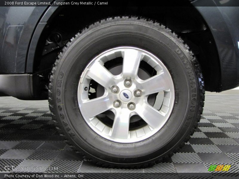 Tungsten Grey Metallic / Camel 2008 Ford Escape Limited