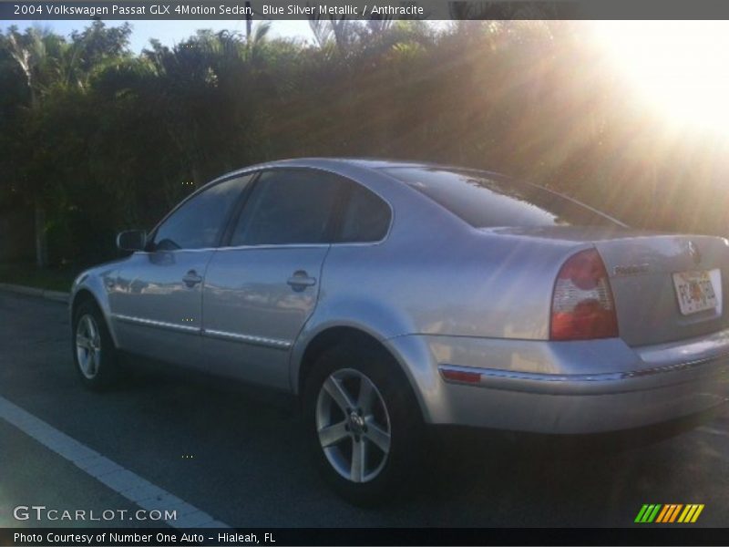 Blue Silver Metallic / Anthracite 2004 Volkswagen Passat GLX 4Motion Sedan