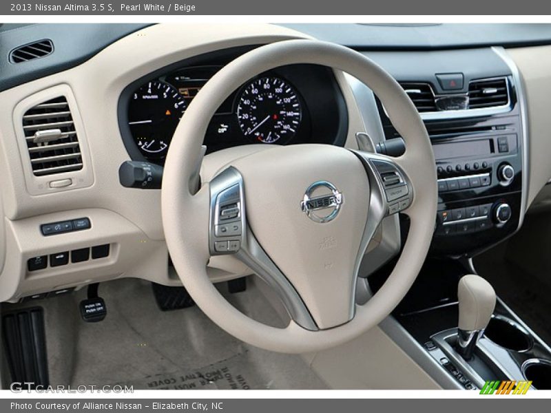  2013 Altima 3.5 S Beige Interior