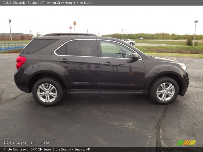Ashen Gray Metallic / Jet Black 2013 Chevrolet Equinox LT