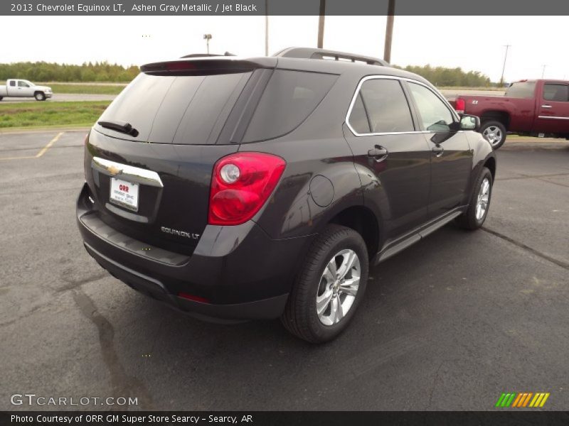 Ashen Gray Metallic / Jet Black 2013 Chevrolet Equinox LT