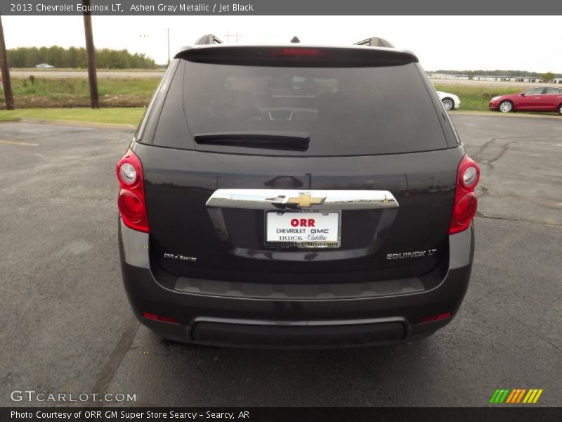 Ashen Gray Metallic / Jet Black 2013 Chevrolet Equinox LT