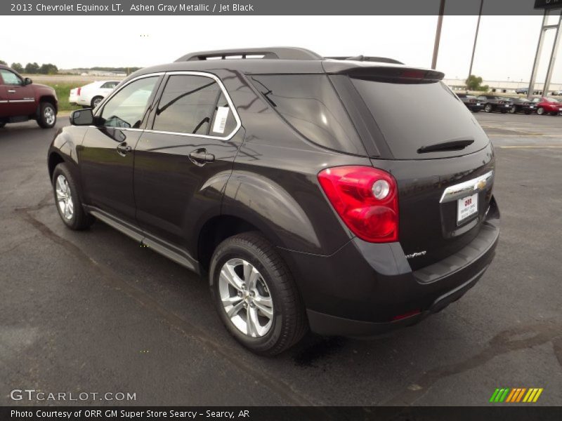 Ashen Gray Metallic / Jet Black 2013 Chevrolet Equinox LT